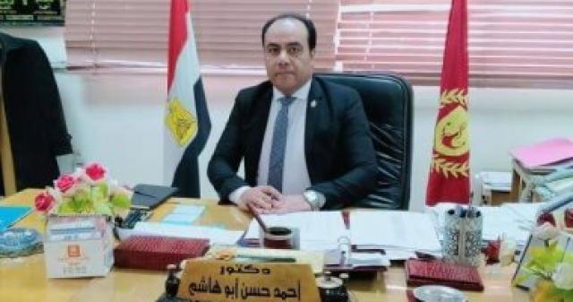 الدكتور أحمد أبو هاشم وكيل وزارة الصحة بمديرية الشئون الصحية ببورسعيد