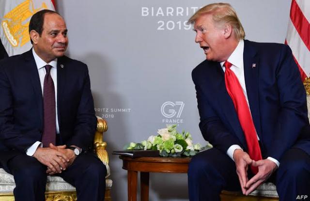 الرئيس السيسى ودونالد ترامب