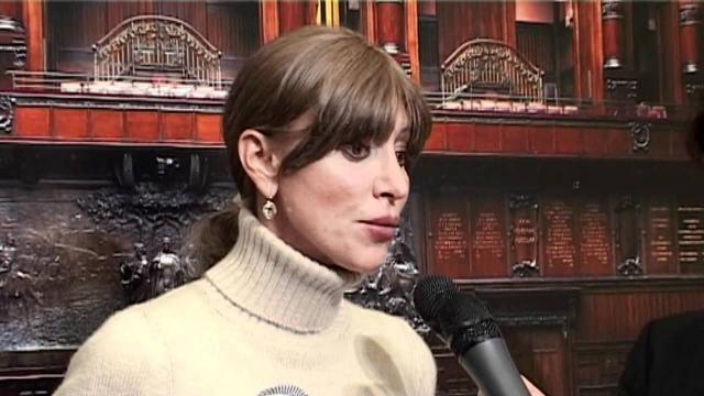 آنا ماريا بيرنينى رئيسة كتلة حزب "فورتسا إيطاليا" بمجلس الشيوخ الإيطالي