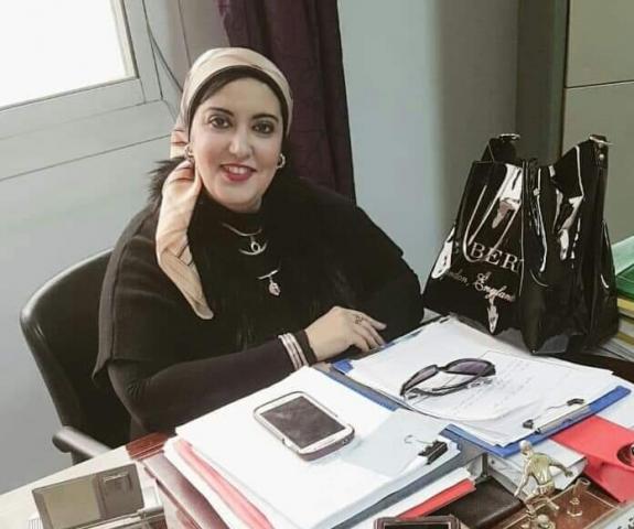 الدكتورة رشا خضر وكيل مديرية الصحة بمحافظة المنوفية