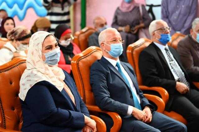 وزيرة التضامن الاجتماعي تفتتح المرحلة الأولي من أعمال تطوير مؤسسة التثقيف الفكري للفتيات بحلوان