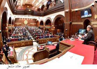بالصور : جلسة مناقشة قانون العمل بمجلس الشيوخ برئاسة المستشار عبد الوهاب عبد الرزاق --تصوير خالد مشعل